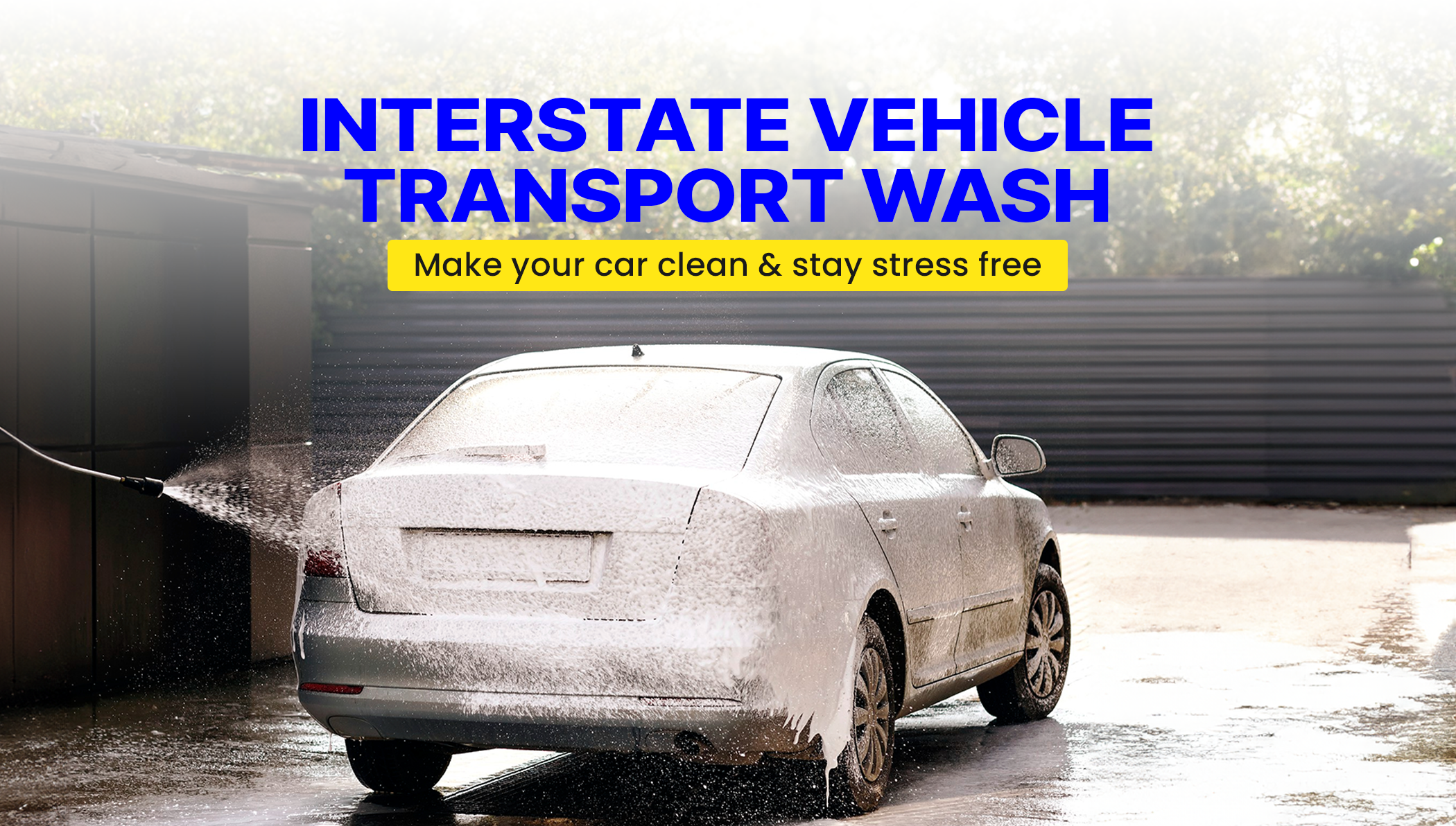Interstate vehicle transport wash darwin