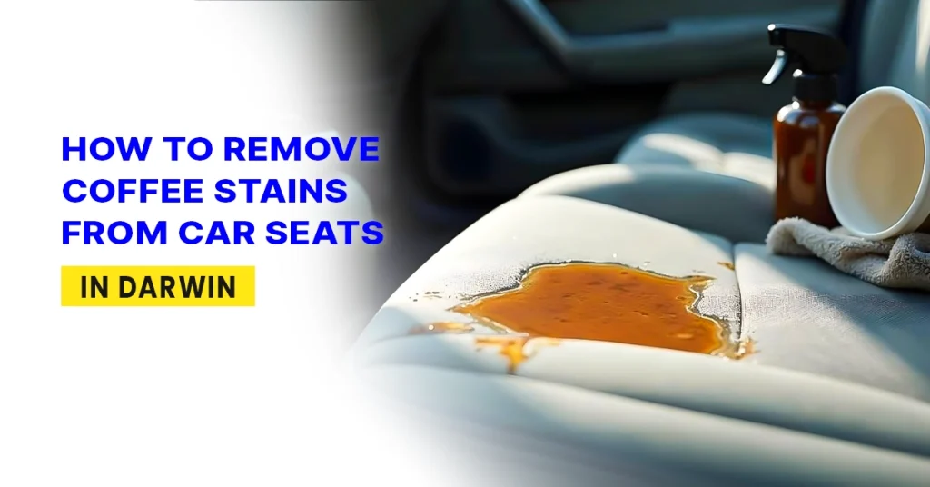 Remove Coffee Stains from your car seats